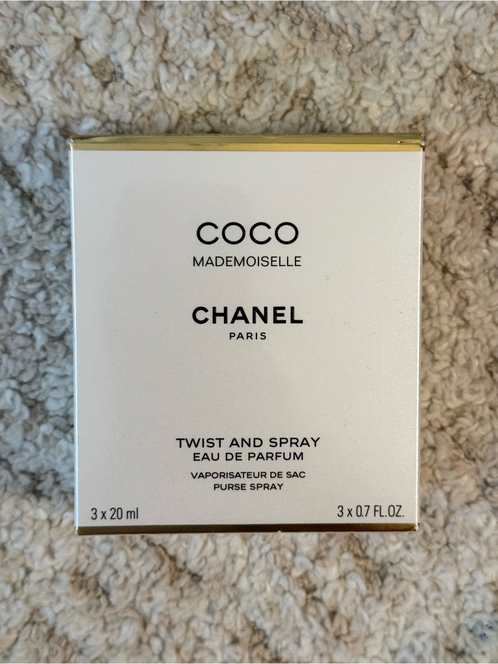 CHANEL Coco Mademoiselle Eau de Parfum Twist & Spray set - brand new in box